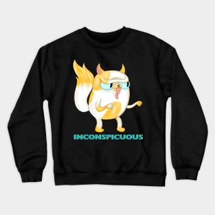 Inconspicuous  - Adventure Time / Fionna and Cake fan art Crewneck Sweatshirt